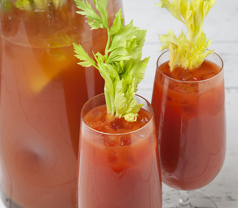 Wasabi And Celery Foam Bloody Mary