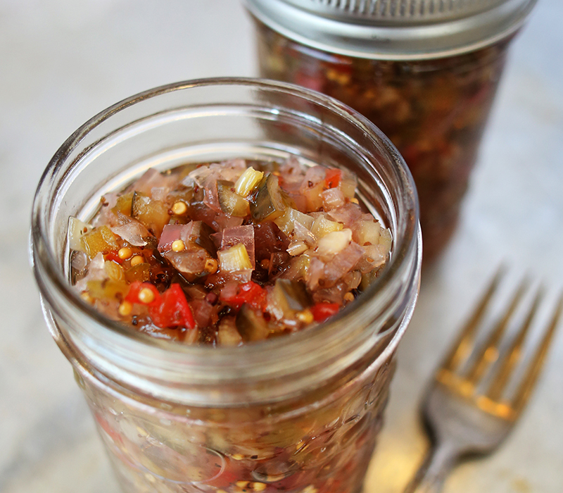 Freezer Cucumber Relish Blue Flame Kitchen