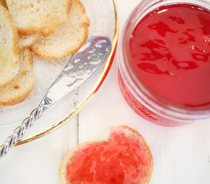 HIGHBUSH CRANBERRY JELLY WITH LIQUID PECTIN image